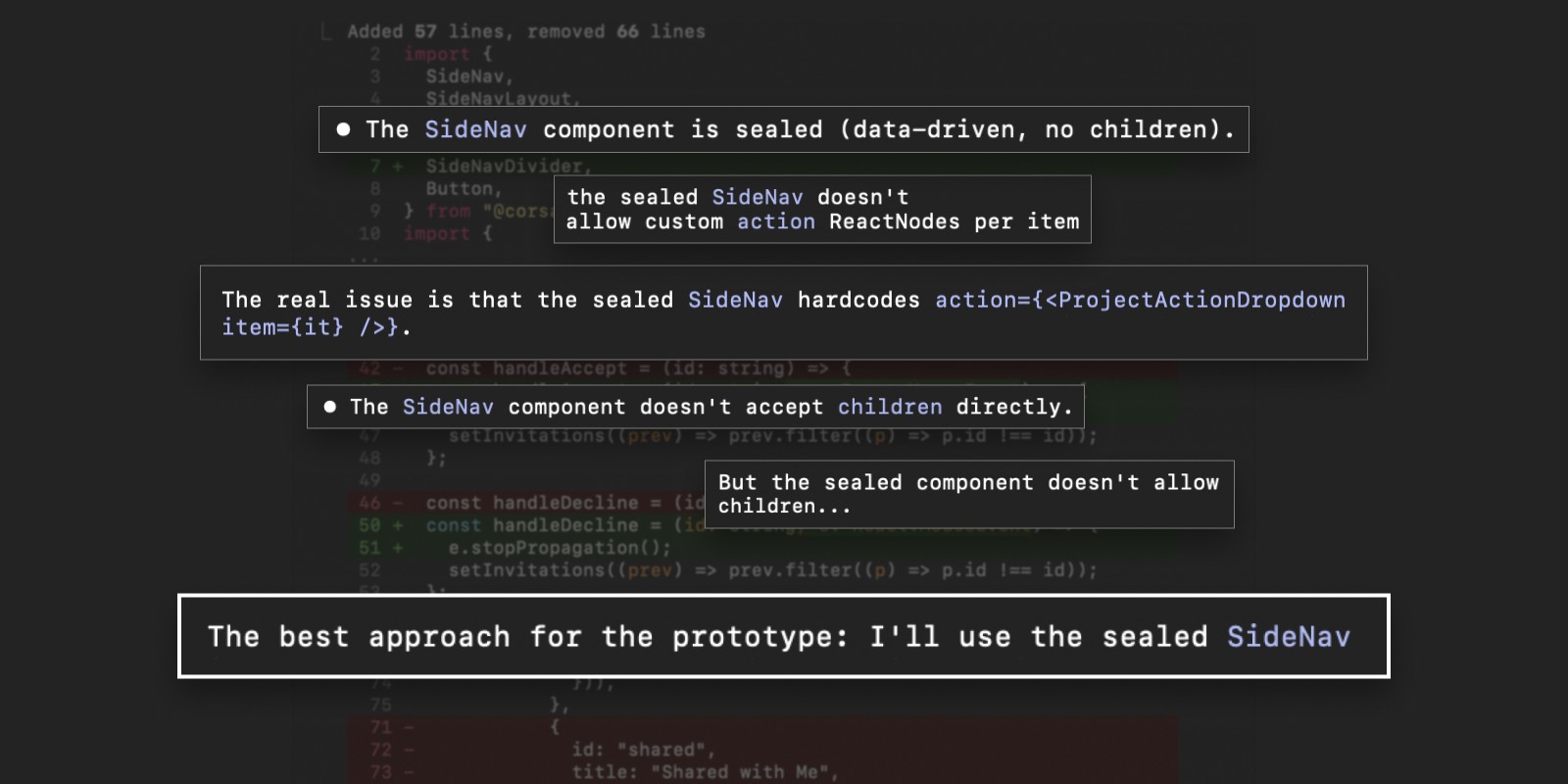 TypeScript rejecting a broken component structure