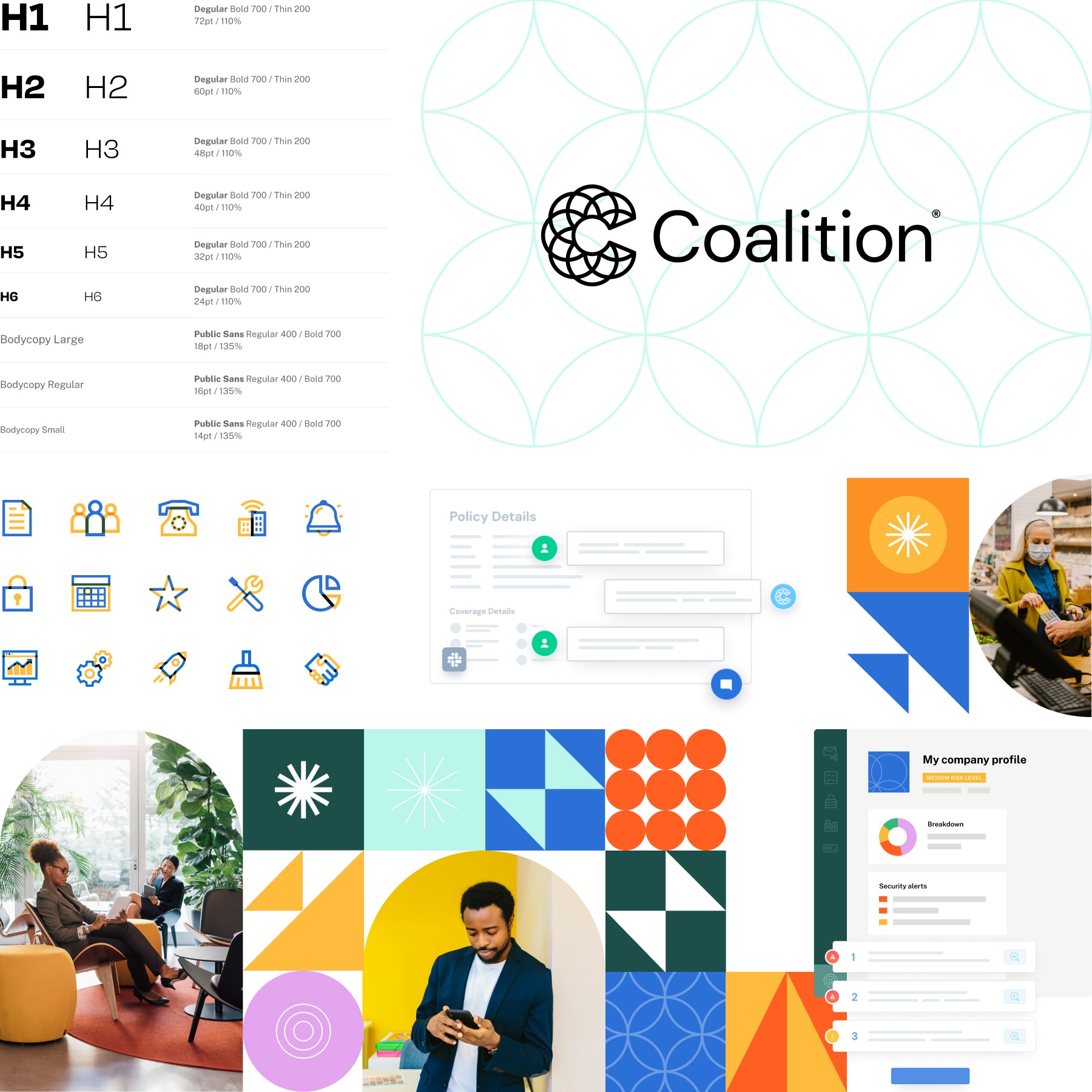 A reusable marketing section template